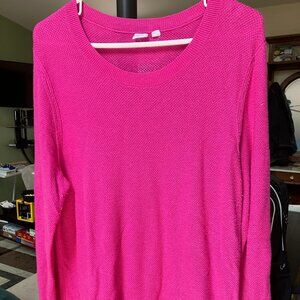 Gap Bright Pink Knit Sweater